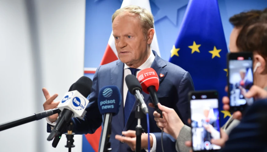 Туск заявив з Ольштина про ескалаційну підготовку РФ і назвав осінь ключовою