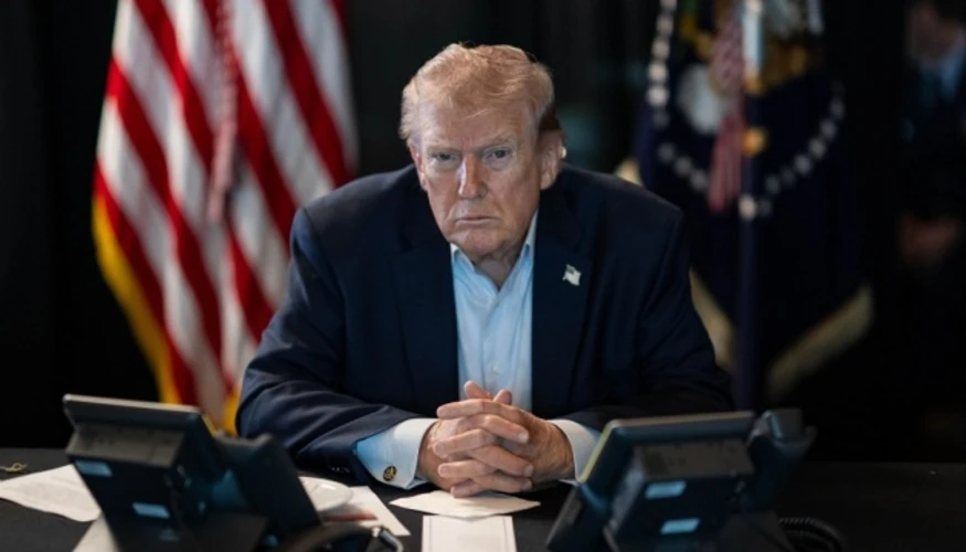 Президент США Дональд Трамп під час виступу в Білому домі 26 вересня 2026 року
