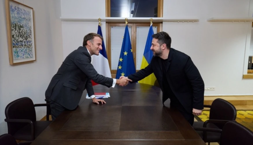 Макрон у Брюсселі оголосив цифрові та військові кроки підтримки України